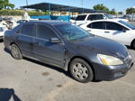 2007 Honda Accord Lx Gray vin: 1HGCM56487A031348