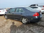 2007 Honda Accord Lx Gray vin: 1HGCM56487A099939