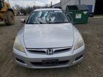 2007 Honda Accord Lx Silver vin: 1HGCM56487A228018