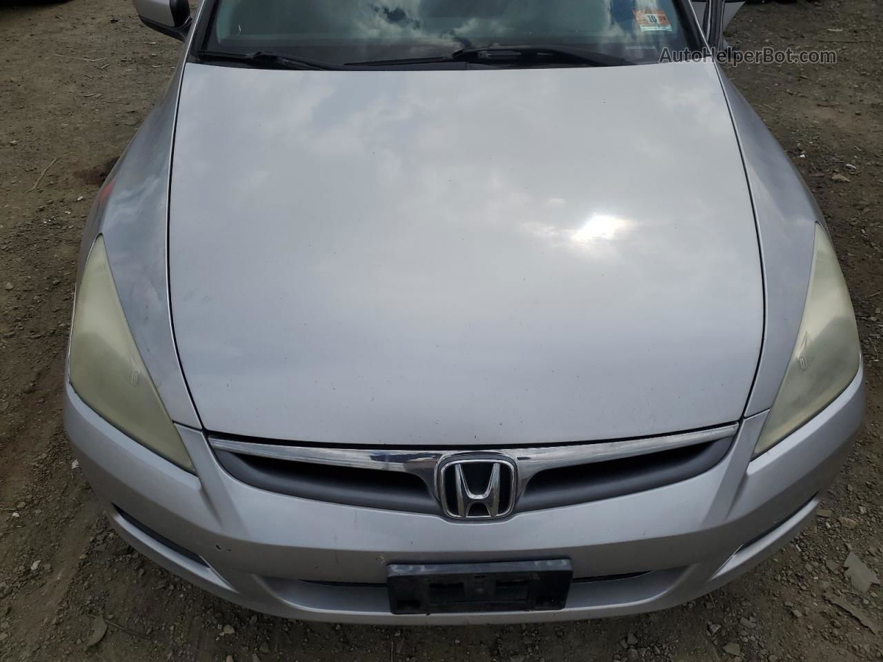 2007 Honda Accord Lx Silver vin: 1HGCM56487A228018