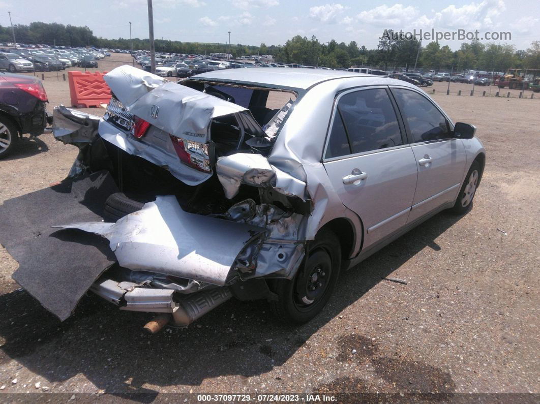 2005 Honda Accord Sdn Lx Silver vin: 1HGCM564X5A085862