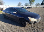 2007 Honda Accord Lx Синий vin: 1HGCM564X7A069972