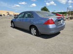 2007 Honda Accord Lx Синий vin: 1HGCM564X7A074010