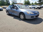 2007 Honda Accord Lx Blue vin: 1HGCM564X7A074010