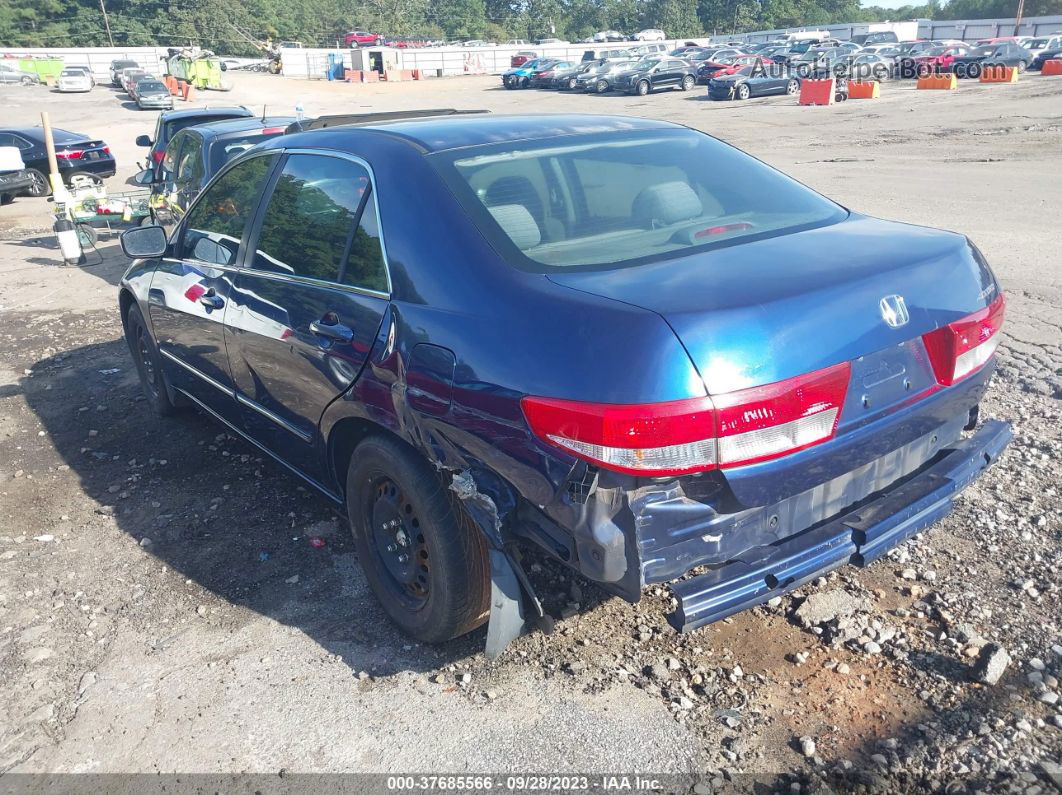 2003 Honda Accord Sdn Ex Dark Blue vin: 1HGCM56623A093873