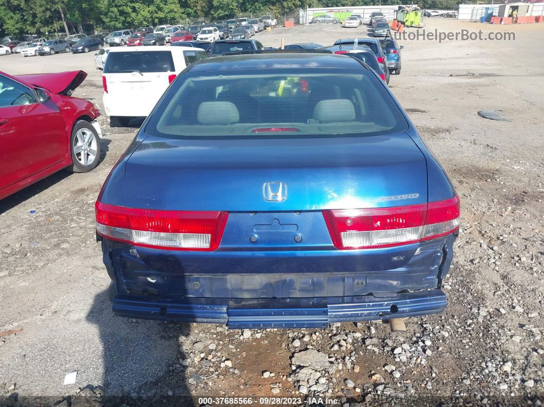 2003 Honda Accord Sdn Ex Dark Blue vin: 1HGCM56623A093873