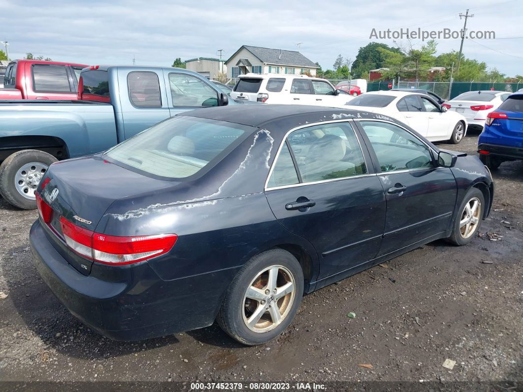 2003 Honda Accord Sdn Ex Black vin: 1HGCM56653A001669