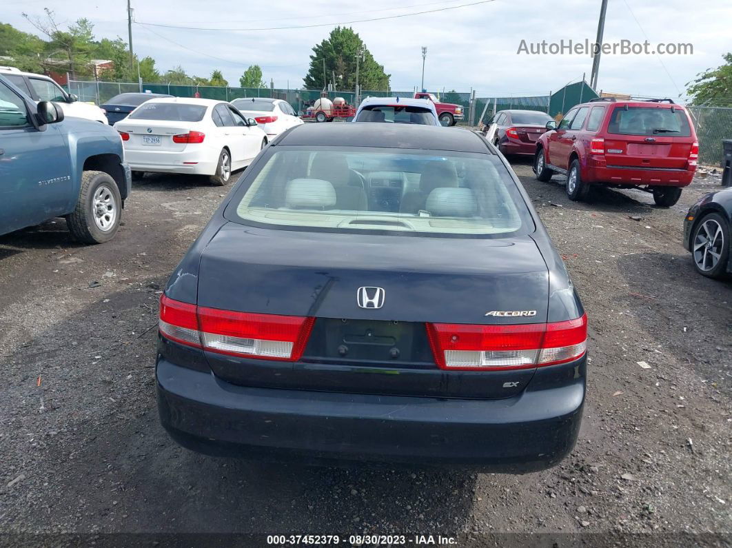 2003 Honda Accord Sdn Ex Black vin: 1HGCM56653A001669