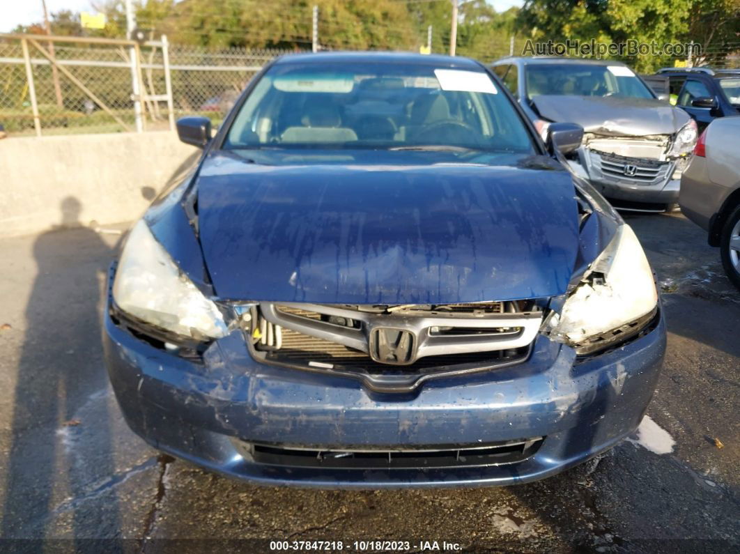 2003 Honda Accord 2.4 Ex Blue vin: 1HGCM56693A061406