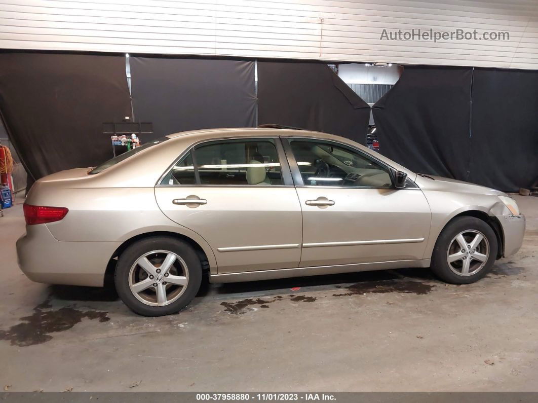 2005 Honda Accord Sdn Ex/ex-l With Navi Beige vin: 1HGCM56705A102856