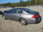 2007 Honda Accord Ex Gray vin: 1HGCM56707A100107