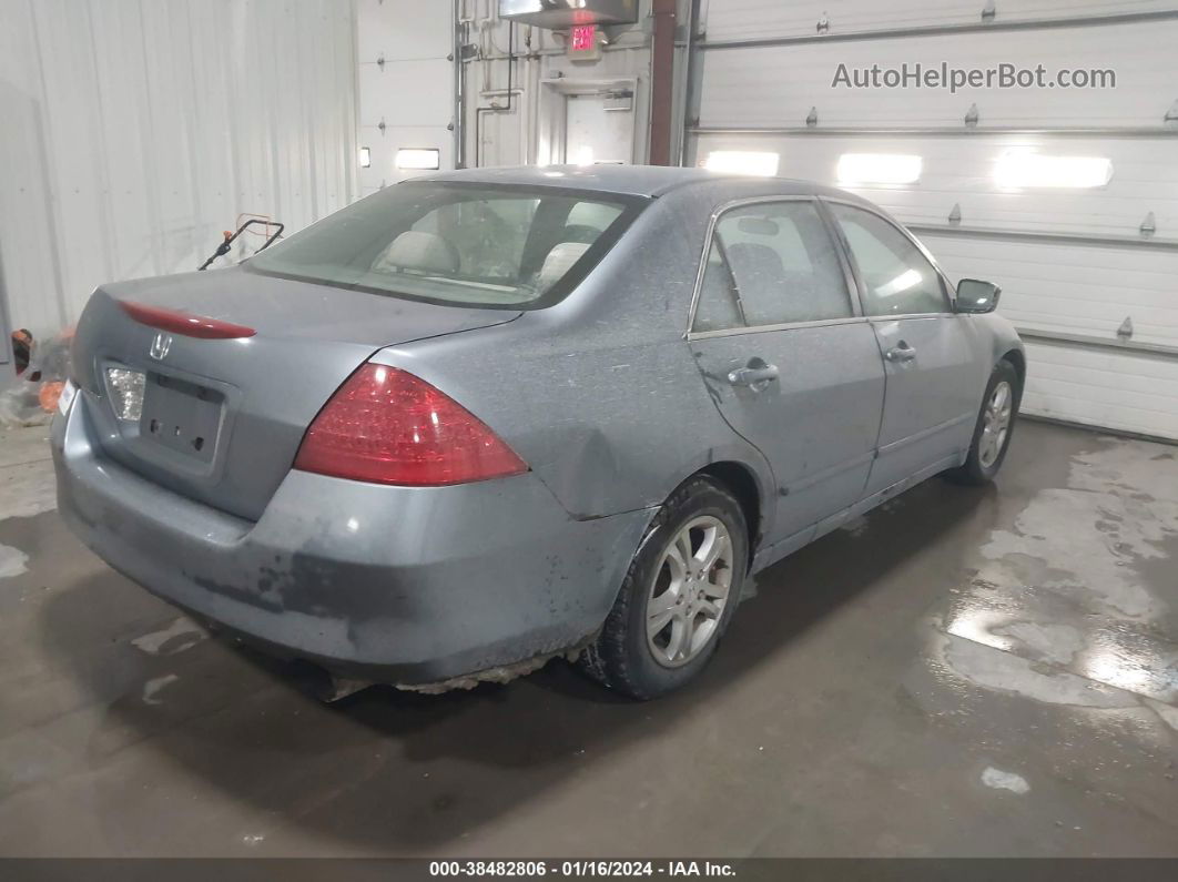 2007 Honda Accord 2.4 Ex Gray vin: 1HGCM56707A202085