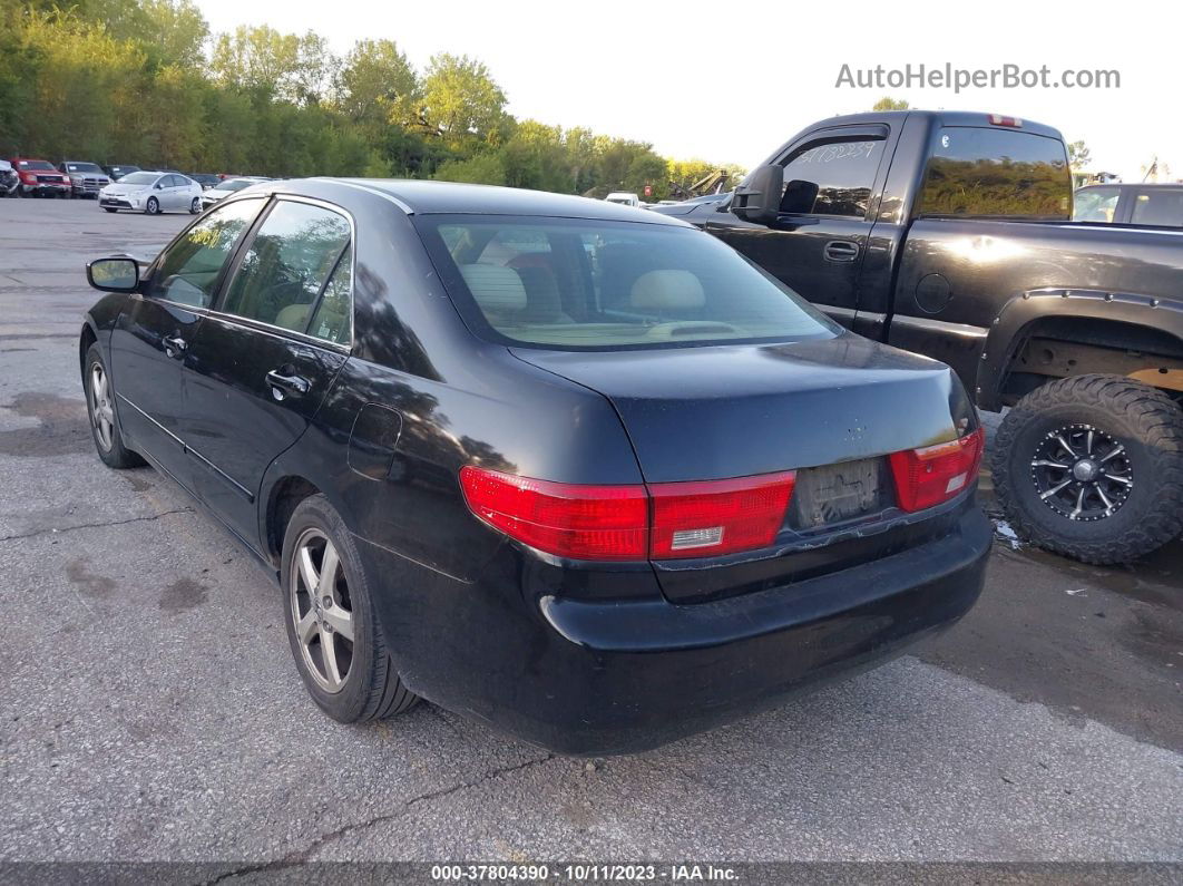 2005 Honda Accord 2.4 Ex Черный vin: 1HGCM56715A063128