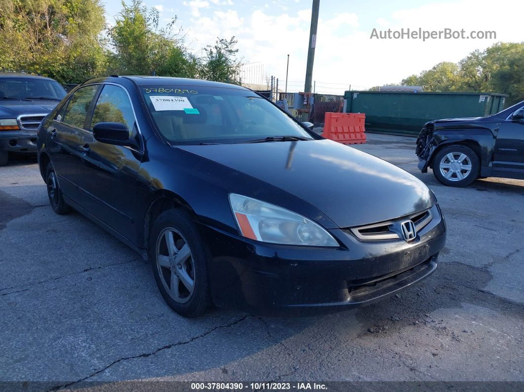 2005 Honda Accord 2.4 Ex Черный vin: 1HGCM56715A063128