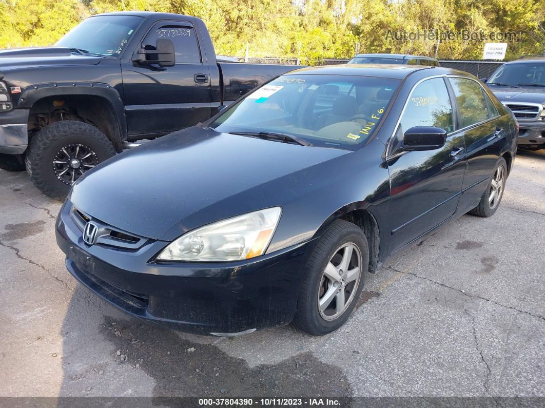 2005 Honda Accord 2.4 Ex Black vin: 1HGCM56715A063128