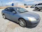 2007 Honda Accord Ex Blue vin: 1HGCM56717A037289