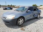 2007 Honda Accord Ex Blue vin: 1HGCM56717A037289