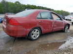 2007 Honda Accord Ex Темно-бордовый vin: 1HGCM56717A069465