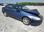 2007 Honda Accord Ex Blue vin: 1HGCM56717A121886