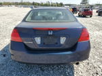 2007 Honda Accord Ex Blue vin: 1HGCM56717A121886