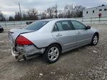 2007 Honda Accord Ex Серебряный vin: 1HGCM56717A200166