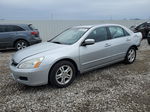 2007 Honda Accord Ex Silver vin: 1HGCM56717A200166