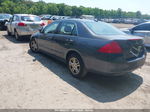 2007 Honda Accord 2.4 Ex Blue vin: 1HGCM56727A009405