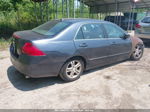 2007 Honda Accord 2.4 Ex Blue vin: 1HGCM56727A009405