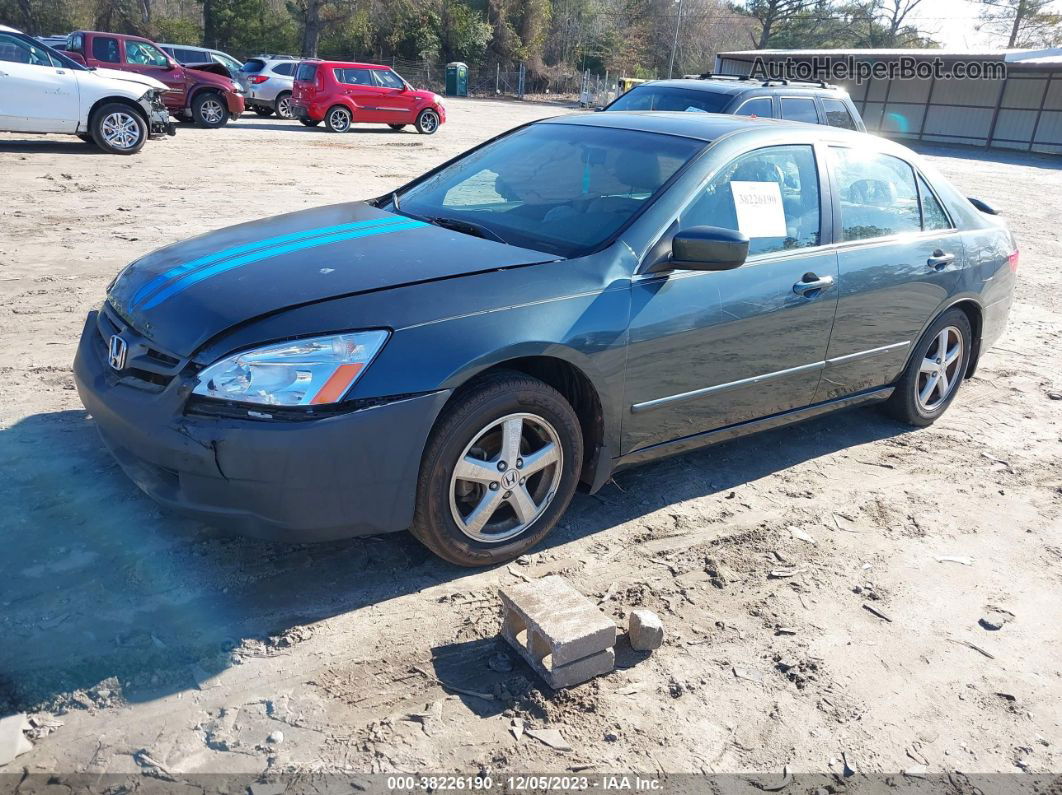 2005 Honda Accord Sdn Ex/ex-l With Navi Green vin: 1HGCM56735A091870