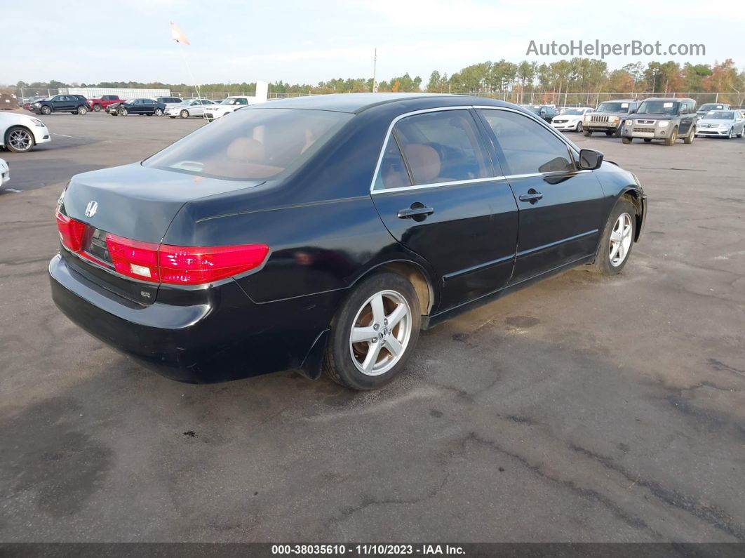 2005 Honda Accord Sdn Ex/ex-l With Navi Black vin: 1HGCM56735A131462