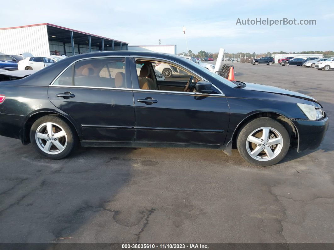 2005 Honda Accord Sdn Ex/ex-l With Navi Black vin: 1HGCM56735A131462