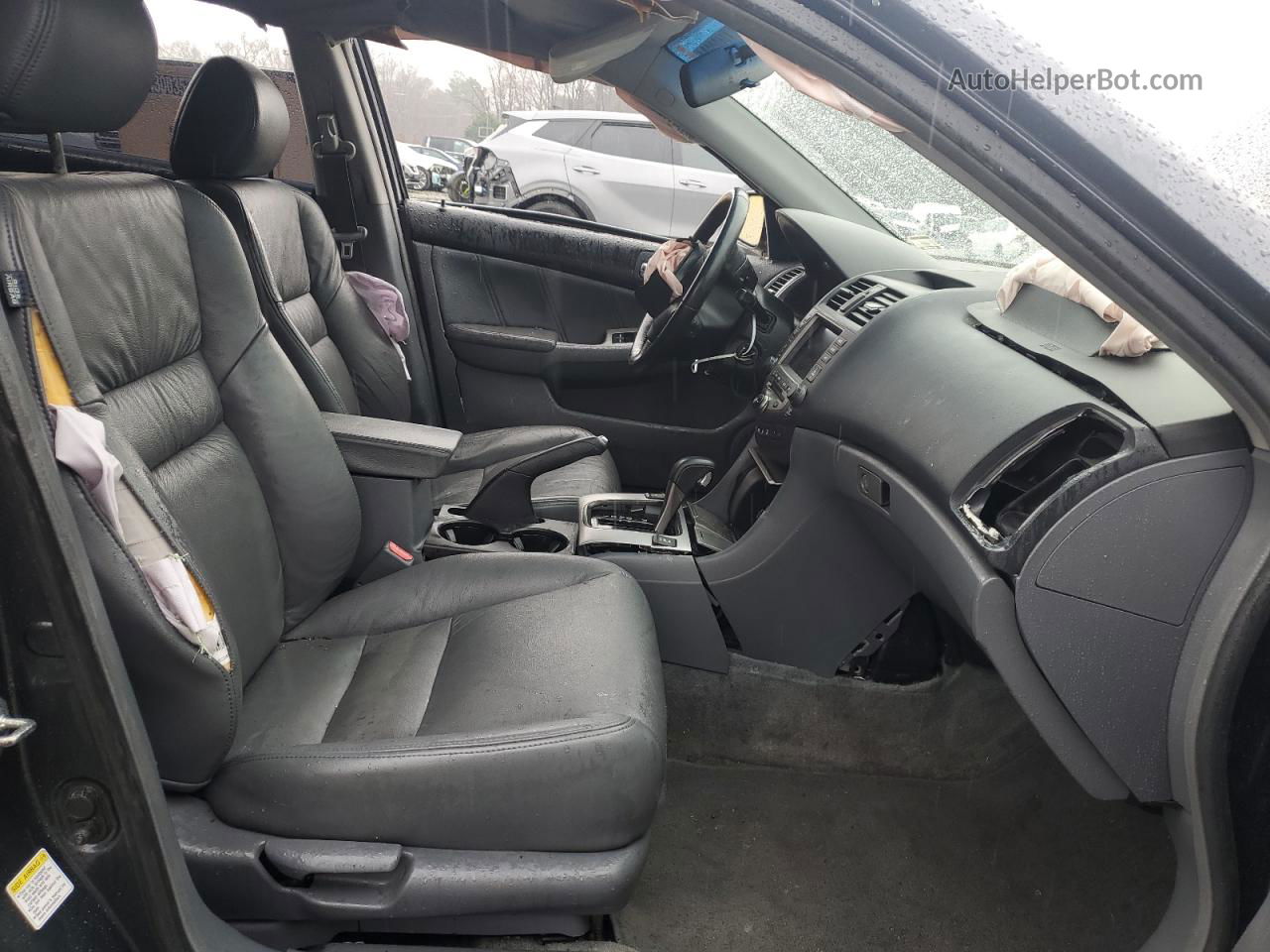 2007 Honda Accord Ex Серый vin: 1HGCM56737A154694