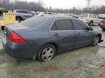 2007 Honda Accord Ex Серый vin: 1HGCM56737A154694