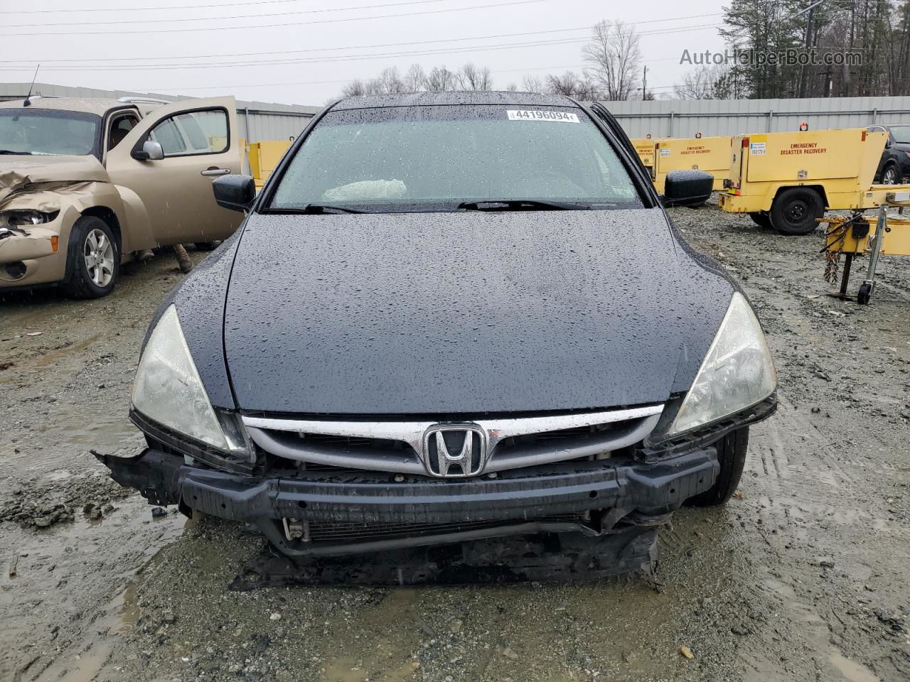 2007 Honda Accord Ex Gray vin: 1HGCM56737A154694