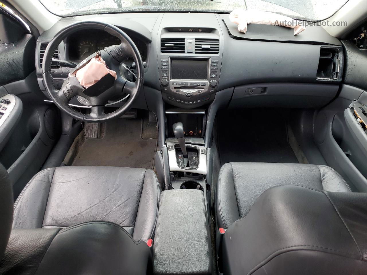 2007 Honda Accord Ex Серый vin: 1HGCM56737A154694