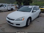 2007 Honda Accord 2.4 Ex Белый vin: 1HGCM56737A193916