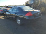 2007 Honda Accord Ex Black vin: 1HGCM56747A044477