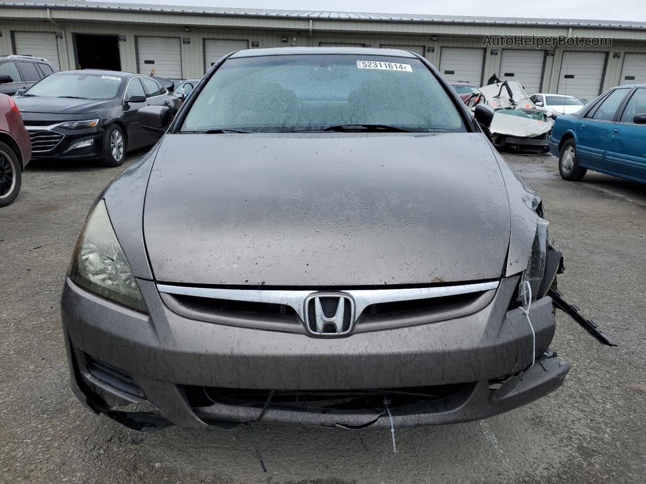 2007 Honda Accord Ex Tan vin: 1HGCM56747A053793