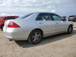 2007 Honda Accord Ex Silver vin: 1HGCM56747A100952