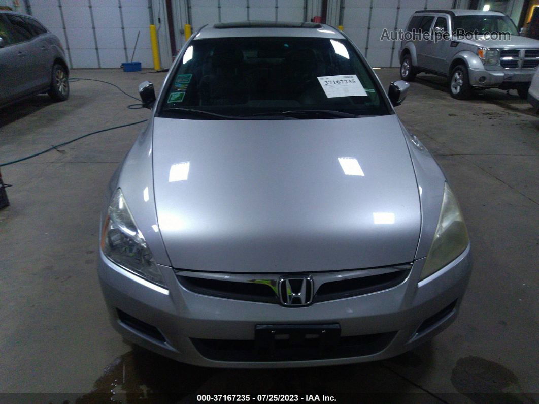 2007 Honda Accord 2.4 Ex Серебряный vin: 1HGCM56747A149813