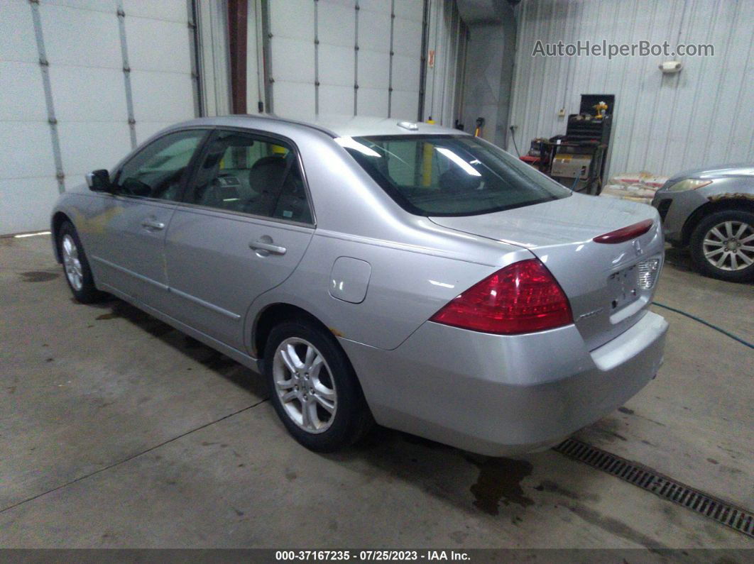 2007 Honda Accord 2.4 Ex Серебряный vin: 1HGCM56747A149813