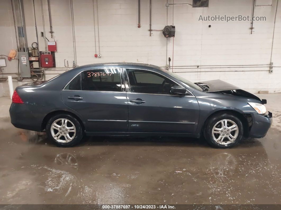 2007 Honda Accord 2.4 Ex Gray vin: 1HGCM56747A171133