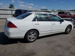 2007 Honda Accord Ex White vin: 1HGCM56747A215406