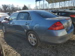 2007 Honda Accord Ex Синий vin: 1HGCM56757A008779