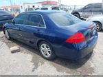 2007 Honda Accord 2.4 Ex Blue vin: 1HGCM56757A070005