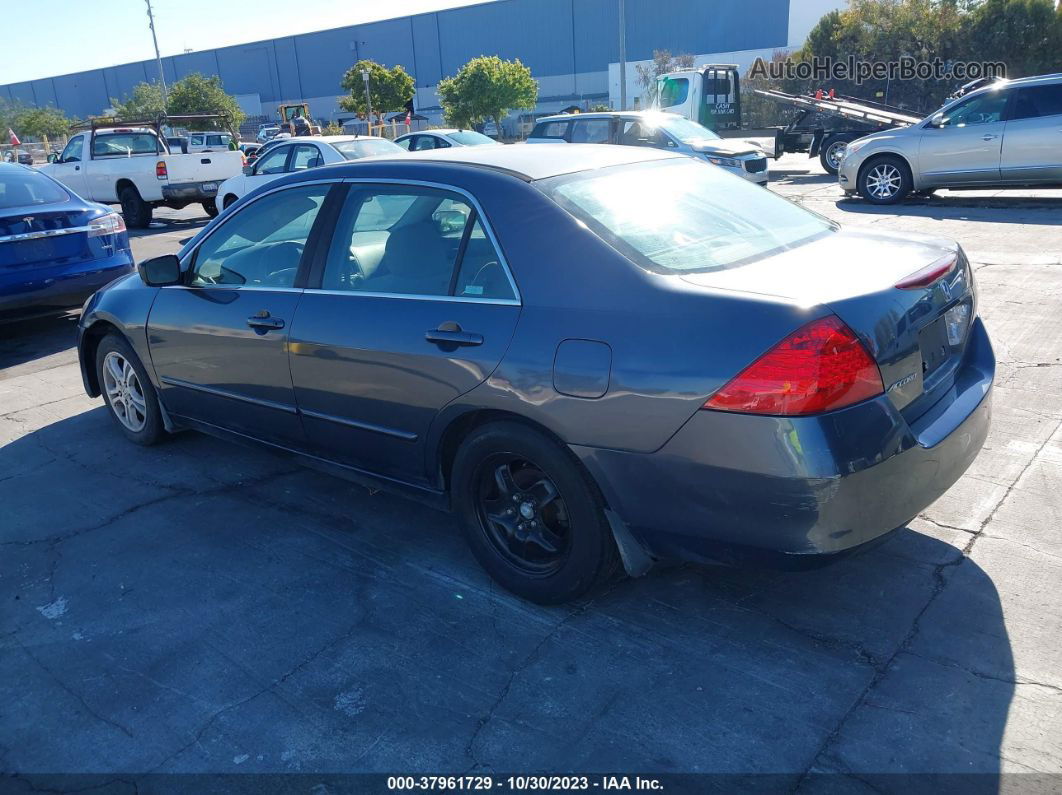 2007 Honda Accord 2.4 Ex Gray vin: 1HGCM56757A095972