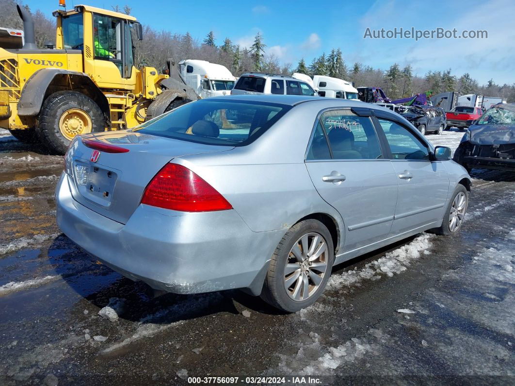 2007 Honda Accord 2.4 Ex Silver vin: 1HGCM56757A132244