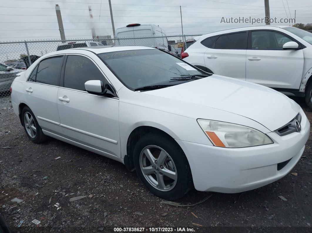 2005 Honda Accord 2.4 Ex Белый vin: 1HGCM56765A129382