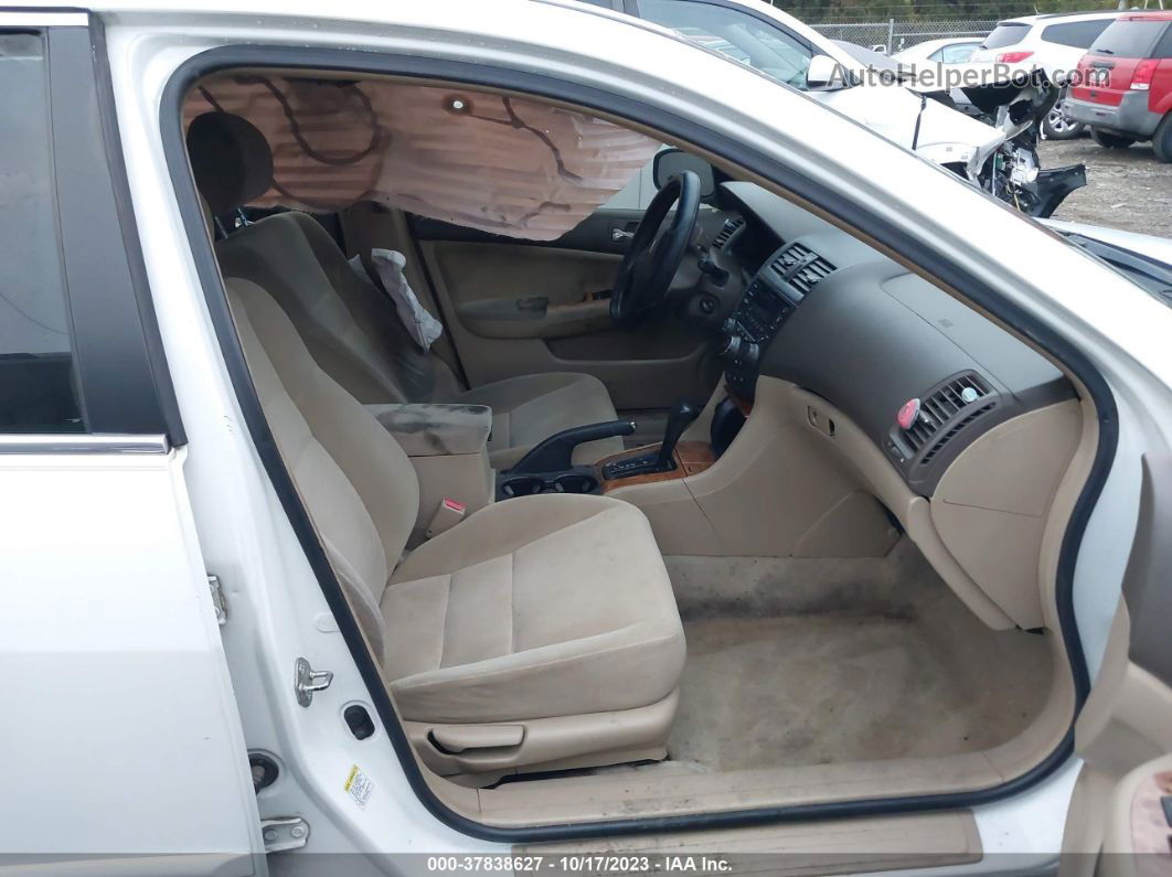 2005 Honda Accord 2.4 Ex Белый vin: 1HGCM56765A129382