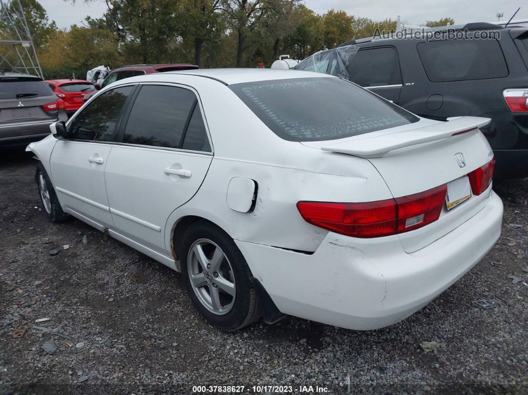 2005 Honda Accord 2.4 Ex Белый vin: 1HGCM56765A129382